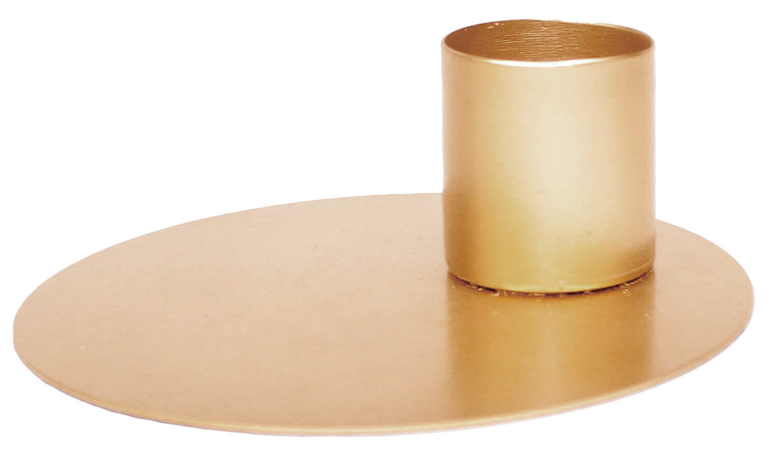 STABKERZENHALTER - Goldfarben, Basics, Metall (12,5cm)