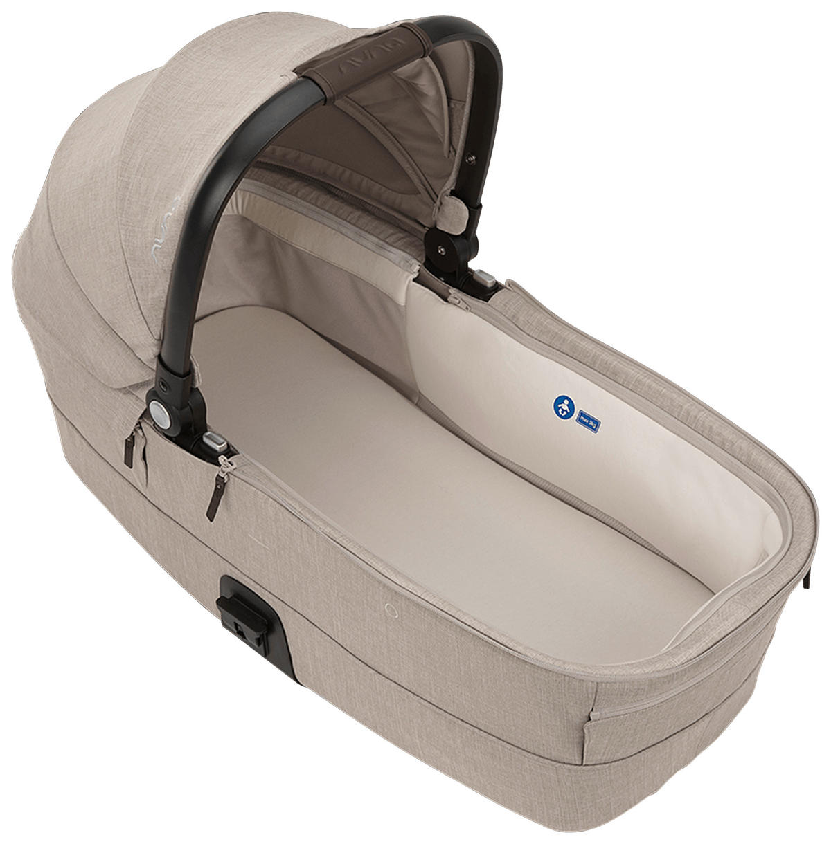 LIEGEWANNE Mixx Next  - Beigebraun/Grauweiß, Basics, Kunststoff (43/63/90cm) - Nuna