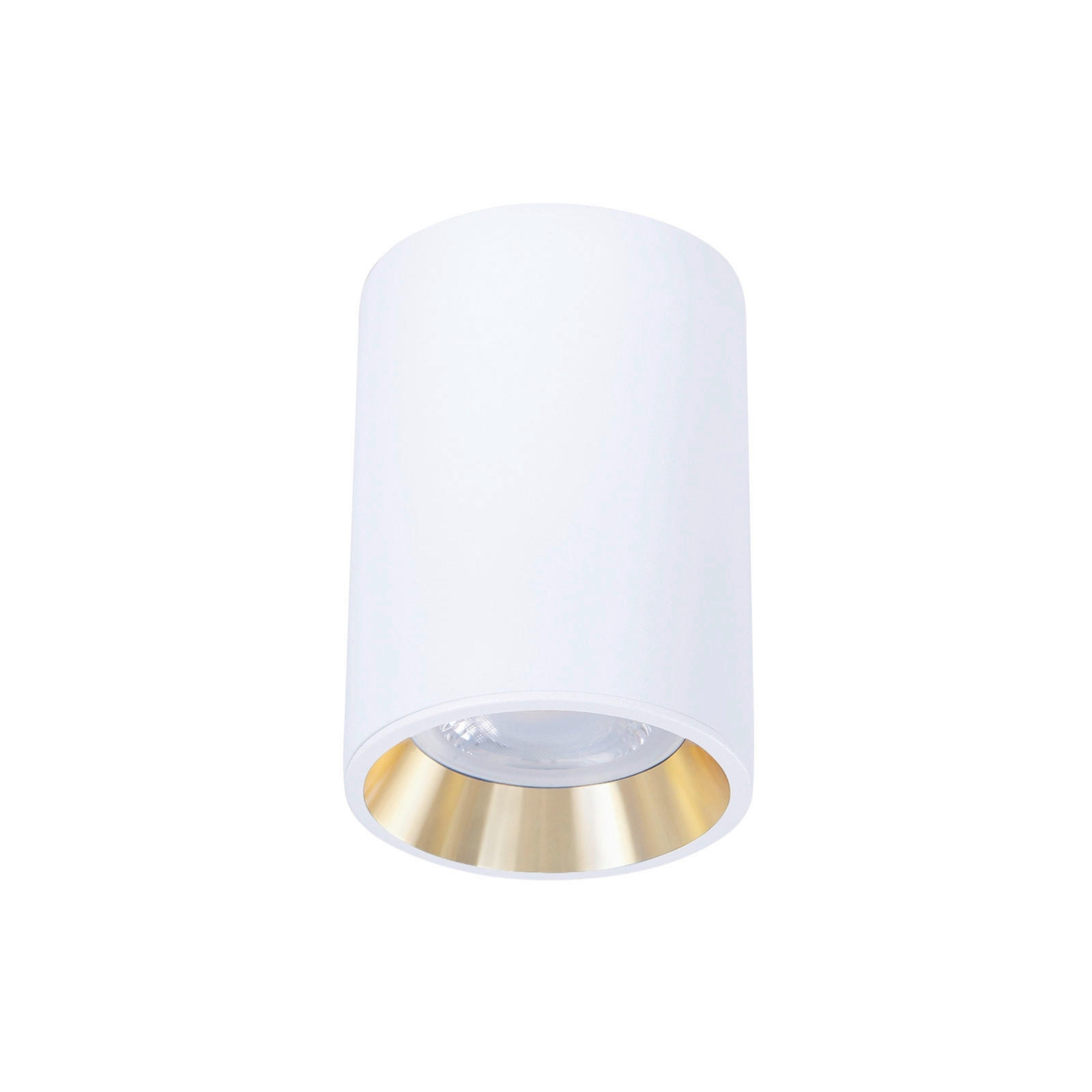 REFLEKTOR  - bela/zlatna, Trendi, metal (7/10cm)