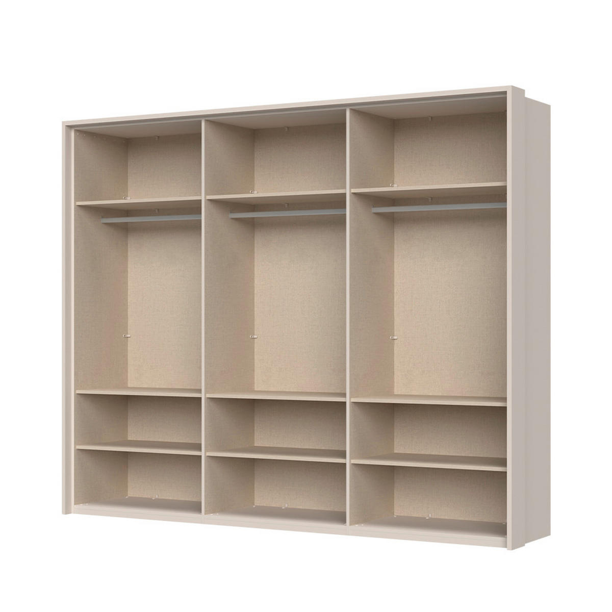 ORMAR SA KLASIČNIM VRATIMA  227/226/60 cm  - Dizajnerski, staklo/metal (227/226/60cm)