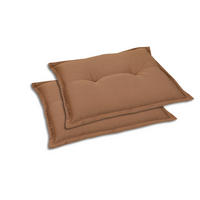 GARTENSITZKISSENSET Uni  - Rot, Basics, Textil (50/7/50cm)