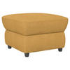 HOCKER in Textil Gelb  - Gelb/Schwarz, Konventionell, Kunststoff/Textil (68/45/68cm) - Livetastic