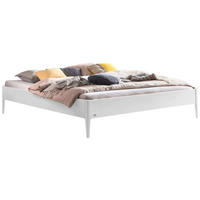 BETT 140/200 cm  Weiss   - Weiss, Basics, Holzwerkstoff (140/200cm) - Hasena