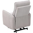 RELAXSESSEL Leinenoptik    - Schwarz/Naturfarben, Design, Textil/Metall (74/101/92cm) - Carryhome