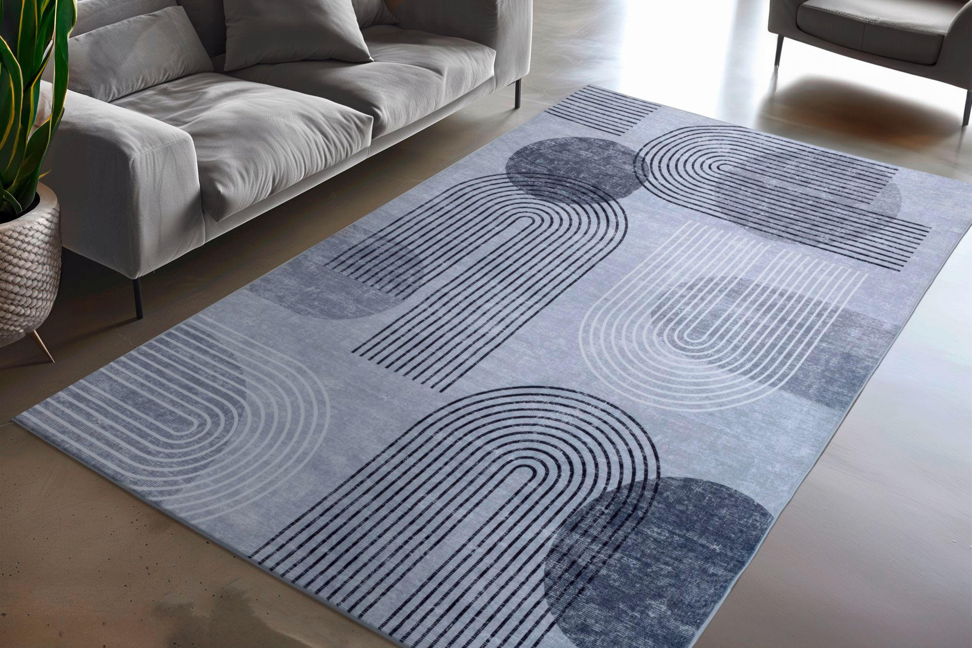 FLACHWEBETEPPICH 200/290 cm My Avantgarde Grau  - Grau, KONVENTIONELL, Textil (200/290cm) - Obsession