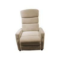 MASAŽNA FOTELJA 75/108-75/95-165 cm , siva  - siva, Dizajnerski, tekstil (75/108-75/95-165cm) - Xora