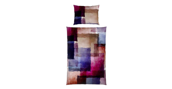 WENDEBETTWÄSCHE Satin 140/200 cm  - Multicolor, Textil (140/200cm) - Novel
