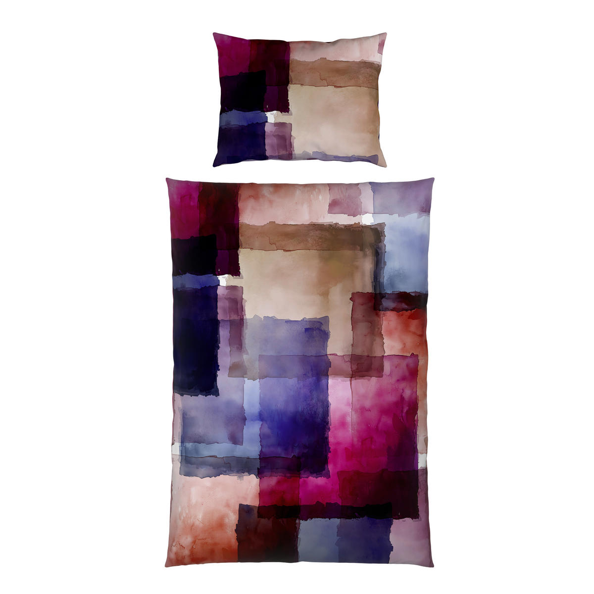 WENDEBETTWÄSCHE Satin 140/200 cm  - Multicolor, Textil (140/200cm) - Novel