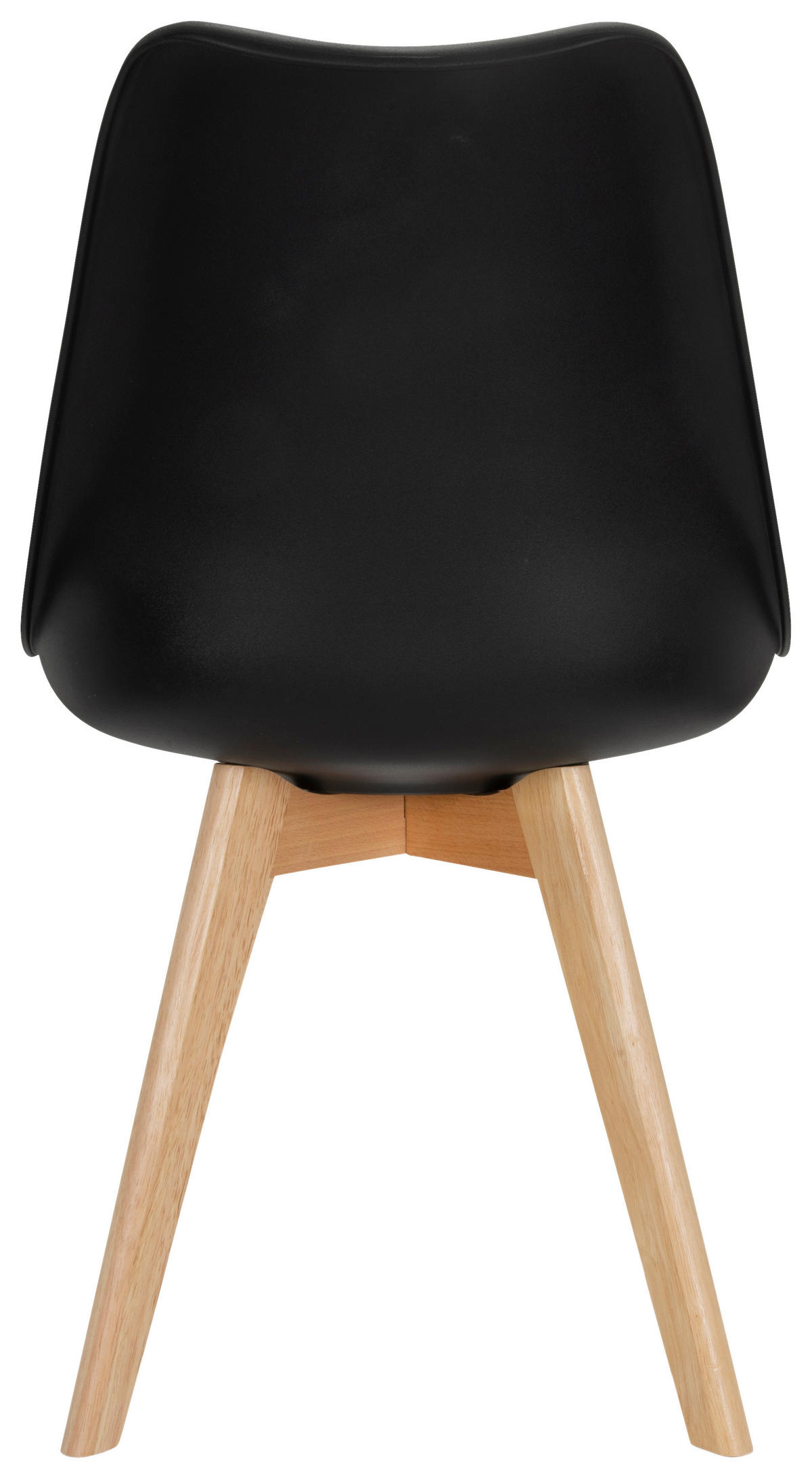 SET STOLOV, umetna masa, tekstil črna, barve bukve  - črna/barve bukve, Moderno, umetna masa/tekstil (748/87/56cm) - MID.YOU