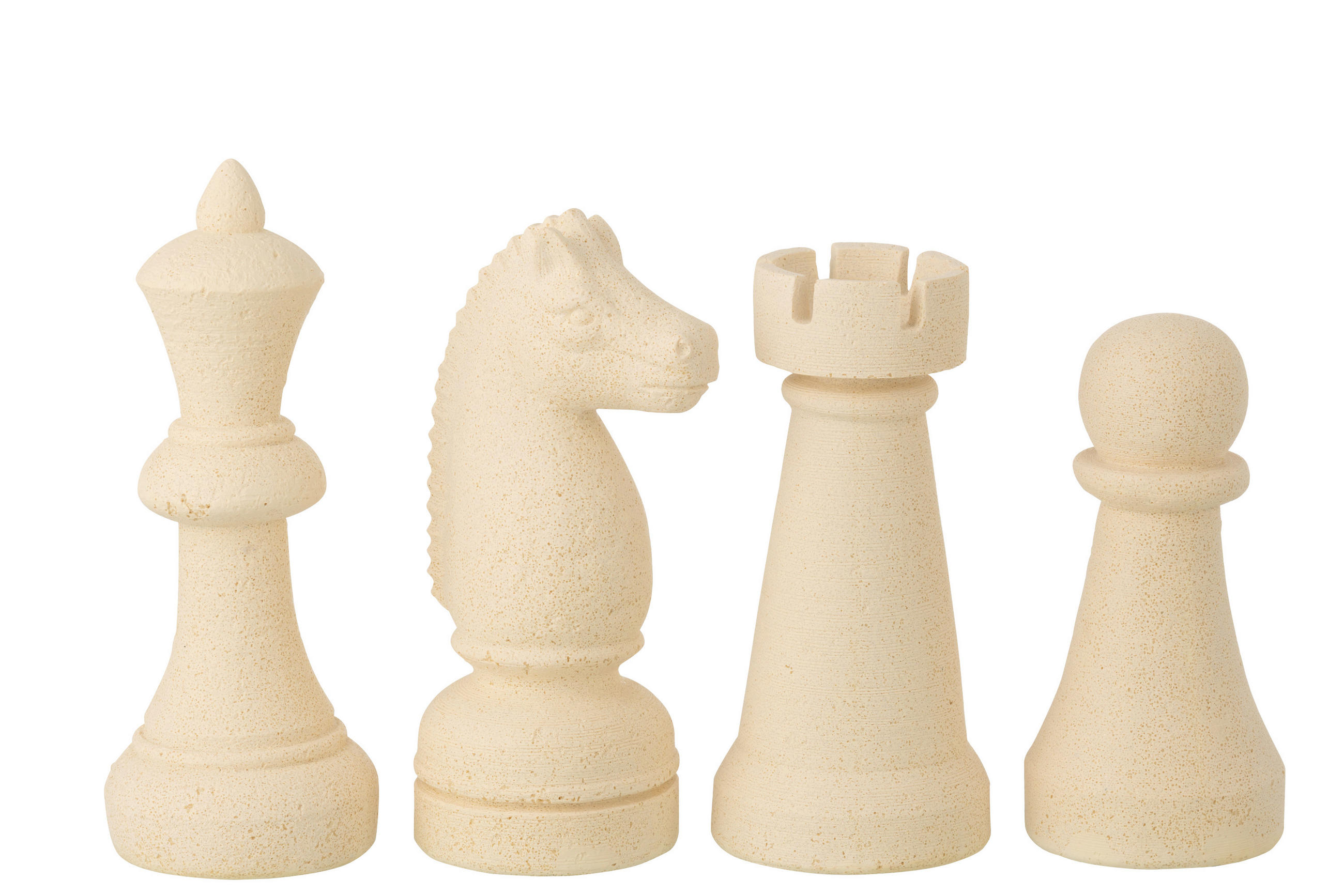 SCHACHFIGUR - Beige, Basics, Kunststoff (11/11/29cm) - Ambia Home