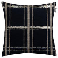 KISSENHÜLLE MR-SQUARE  - Schwarz/Weiß, Basics, Textil (45cm) - Musterring