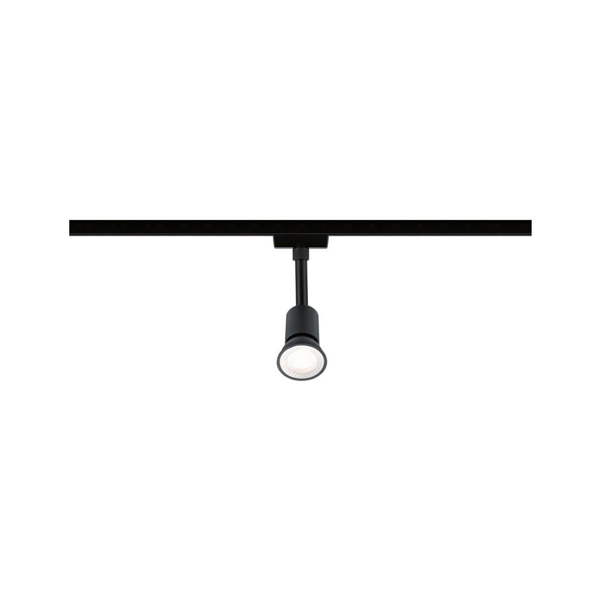 SCHIENENSYSTEM-STRAHLER URail Spot Salt 3,5/11,3 cm   - Schwarz, Basics (3,5/11,3cm) - Paulmann