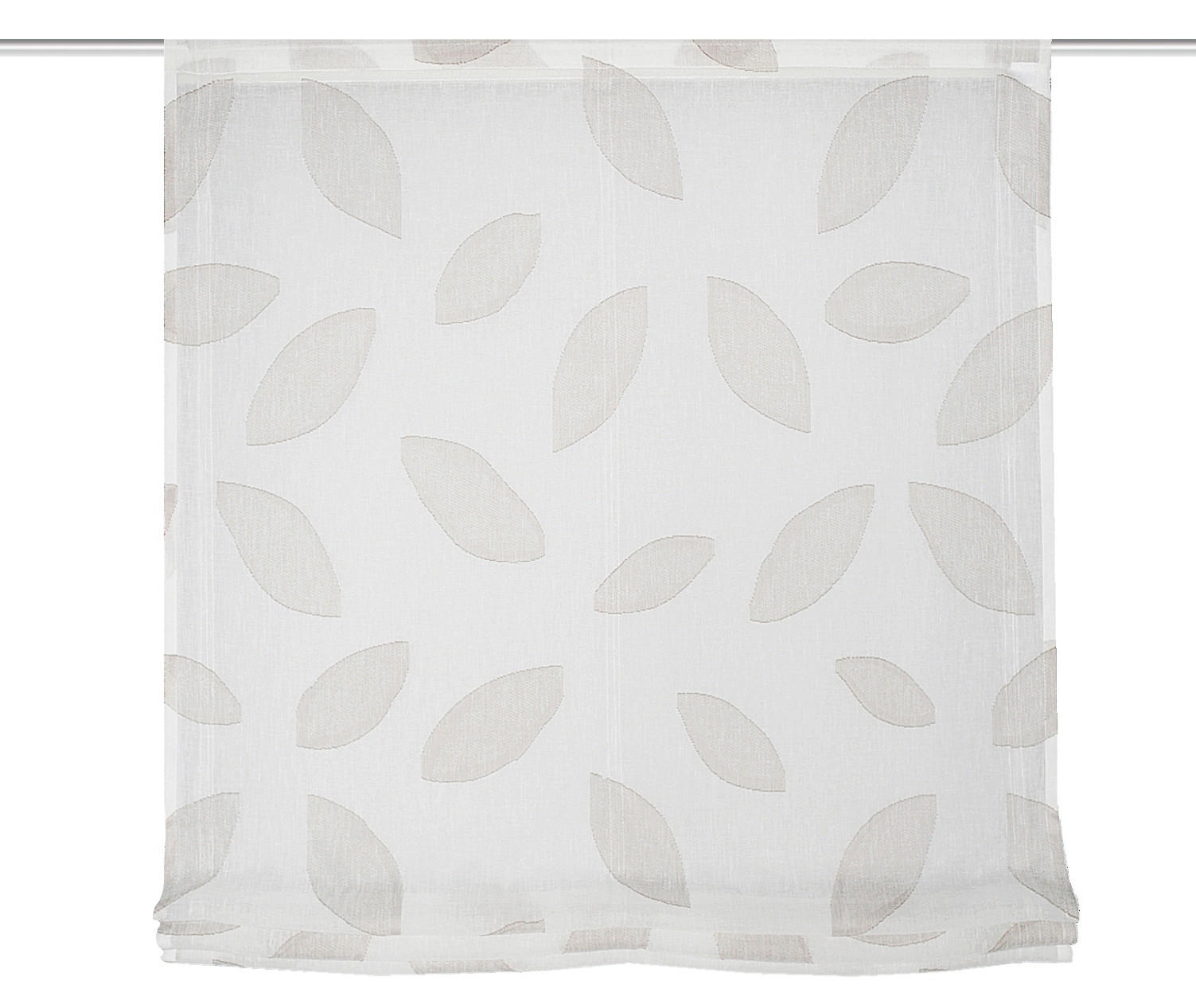 RAFFROLLO  halbtransparent   100/140 cm   - Taupe, Basics, Textil (100/140cm)