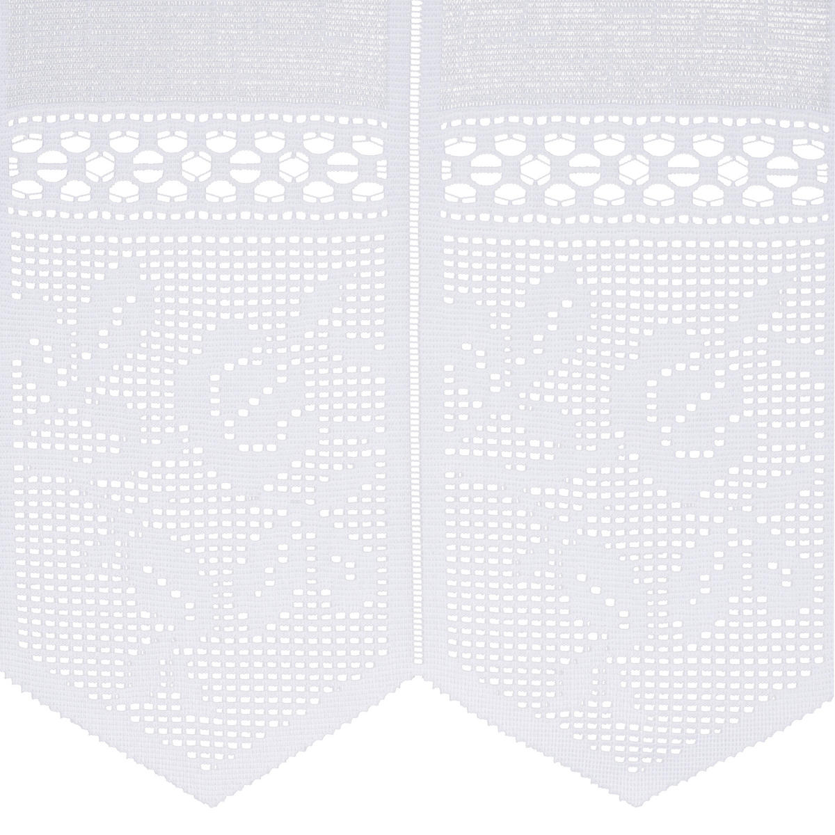 KURZGARDINE   - Weiß, Basics, Textil (60cm) - Esposa