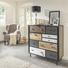 KOMMODE Dunkelbraun, Grau, Schwarz, Weiß - Dunkelbraun/Silberfarben, LIFESTYLE, Metall (105,2/104,7/45cm) - Xora KOMMODE Dunkelbraun, Grau, Schwarz, Weiß - Dunkelbraun/Silberfarben, LIFESTYLE, Metall (105,2/104,7/45cm) - Xora