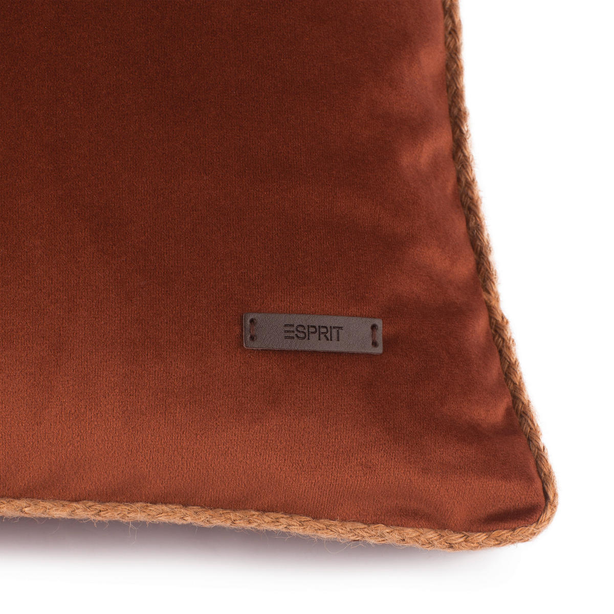 KISSENHÜLLE E-Elenor 38/38 cm  - Rostfarben/Rot, Basics, Textil (38/38cm) - Esprit