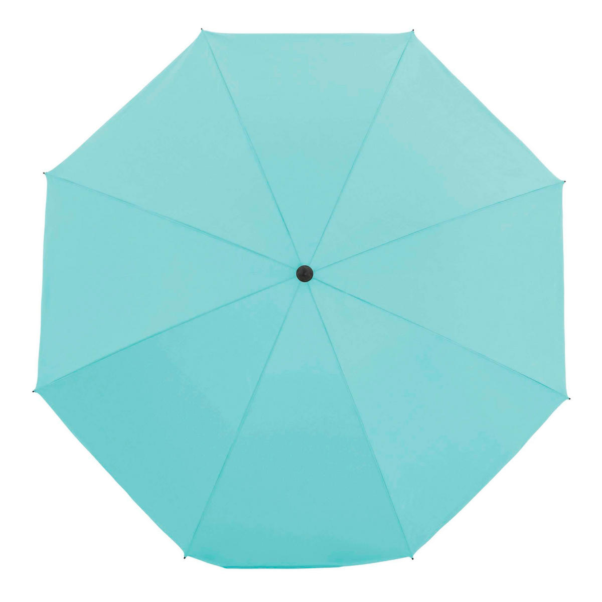 SONNENSCHIRM 160 cm Hellblau  - Anthrazit/Hellblau, Design, Textil/Metall (160/160cm) - Doppler