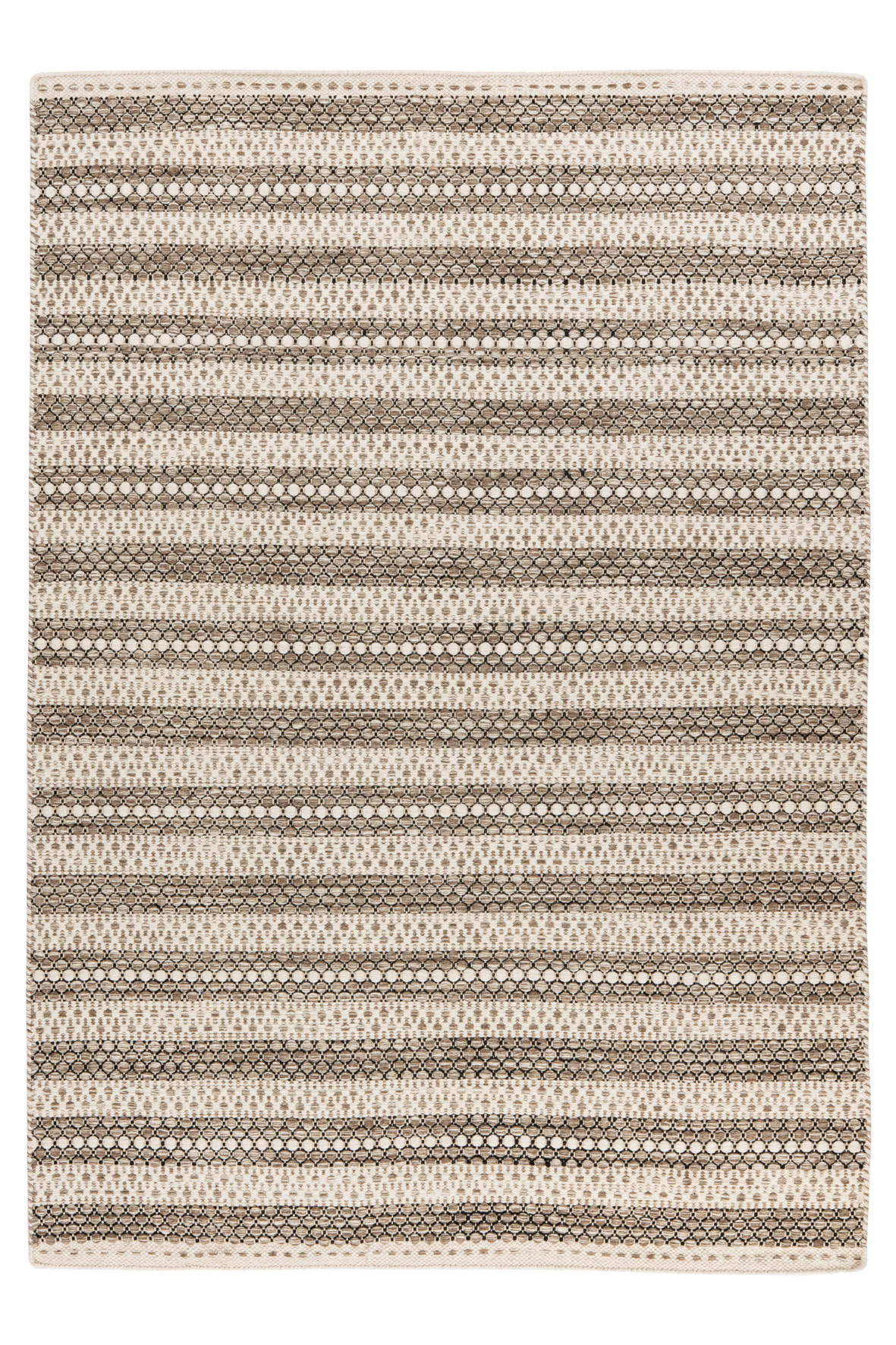 FLACHWEBETEPPICH 120/170 cm My Jaipur  - Hellbraun/Beige, Konventionell, Textil (120/170cm)