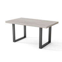 PLOČA STOLA  siva  drvni materijal  - siva, Moderno, drvni materijal (118/80/1,8cm)