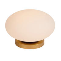 TISCHLEUCHTE 30/20 cm  - Goldfarben, KONVENTIONELL, Glas/Metall (30/20cm)