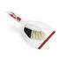 KEHRGARNITUR - Transparent/Rot, Basics, Kunststoff (23cm) KEHRGARNITUR - Transparent/Rot, Basics, Kunststoff (23cm)