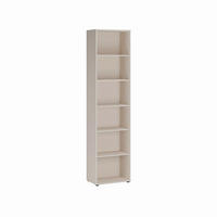 REGAL Sandfarben  - Sandfarben/Schwarz, Design, Holzwerkstoff/Kunststoff (54/216,7/34,8cm)