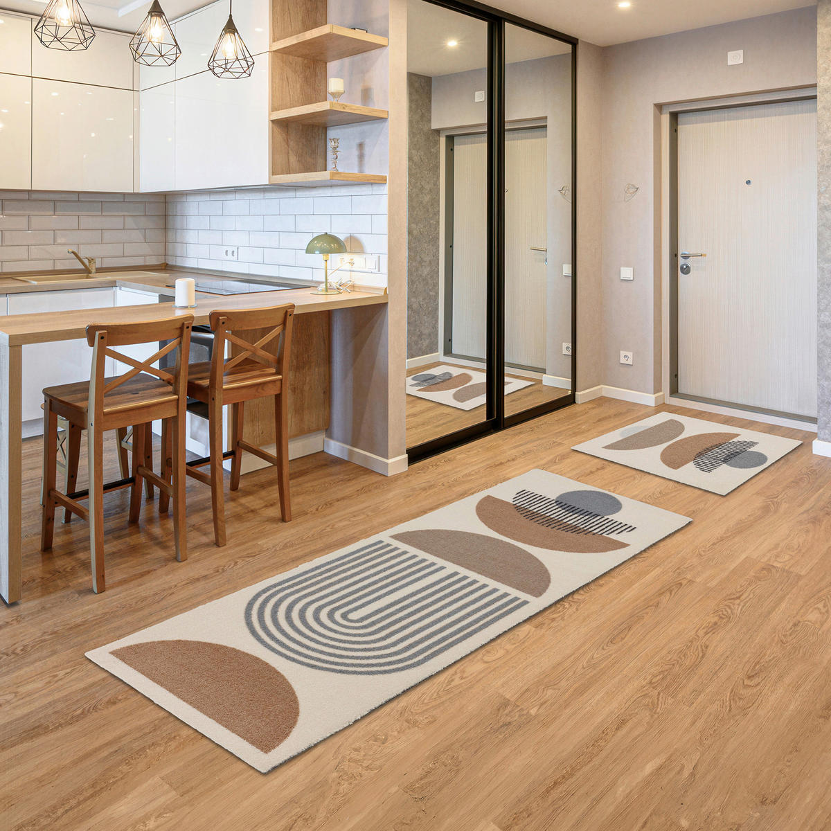 FUßMATTE  50/150 cm  Beige  - Beige, Basics, Kunststoff/Textil (50/150cm) - Astra