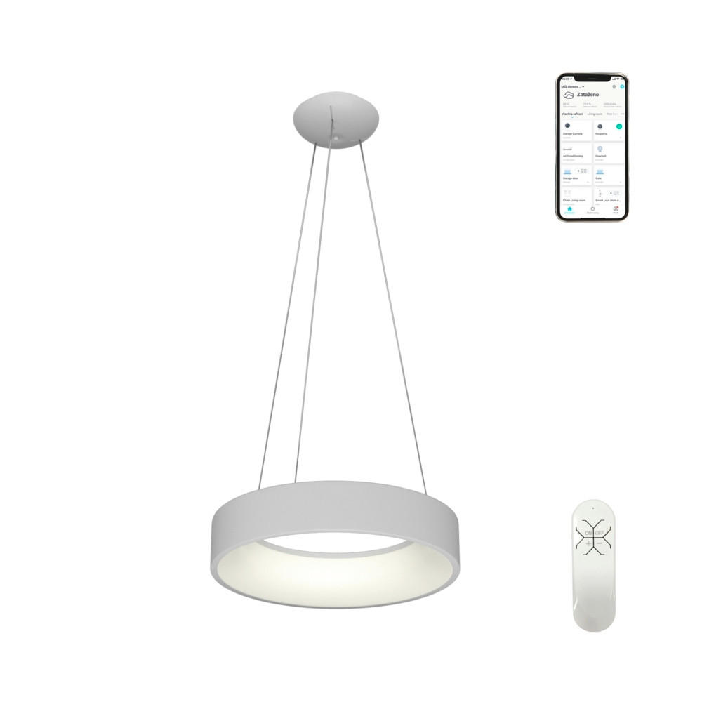 LED-DECKENLEUCHTE    60/60/12 cm  - Weiß, Design, Kunststoff (60/60/12cm) - P & B