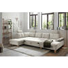 WOHNLANDSCHAFT in Cord Beige  - Eichefarben/Beige, KONVENTIONELL, Holz/Textil (220/324/170cm) - MID.YOU