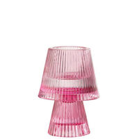 KERZENSTÄNDER - Magenta, Basics, Glas (8,8/8,8/11,8cm)