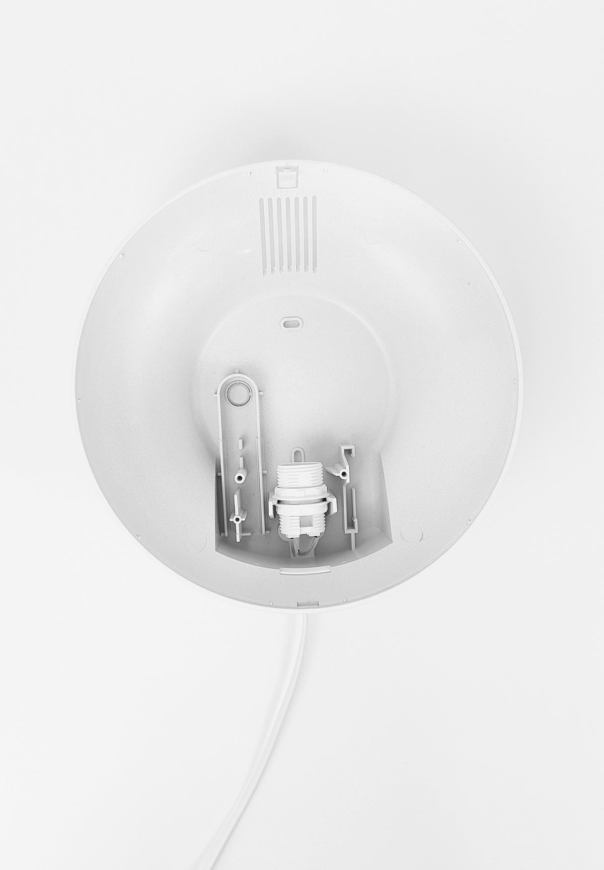 KINDERWANDLEUCHTE 25/25/8 cm   - Weiß, Basics, Kunststoff (25/25/8cm)