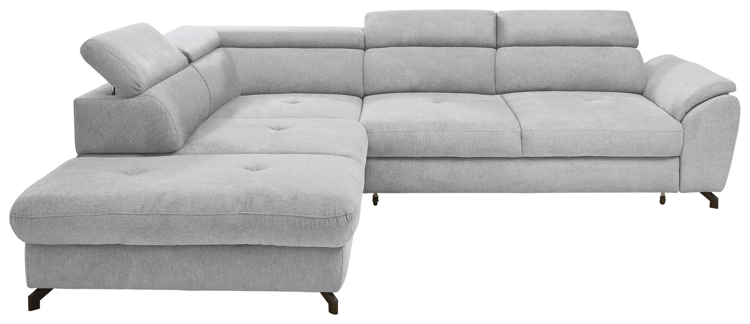 Stylife Ecksofa Silber 277x237 cm