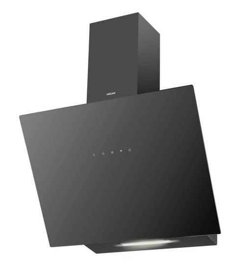 DUNSTABZUGSHAUBE 60551  - Schwarz, LIFESTYLE, Glas/Metall (60/75,8-113,8/37,6cm) - Mican