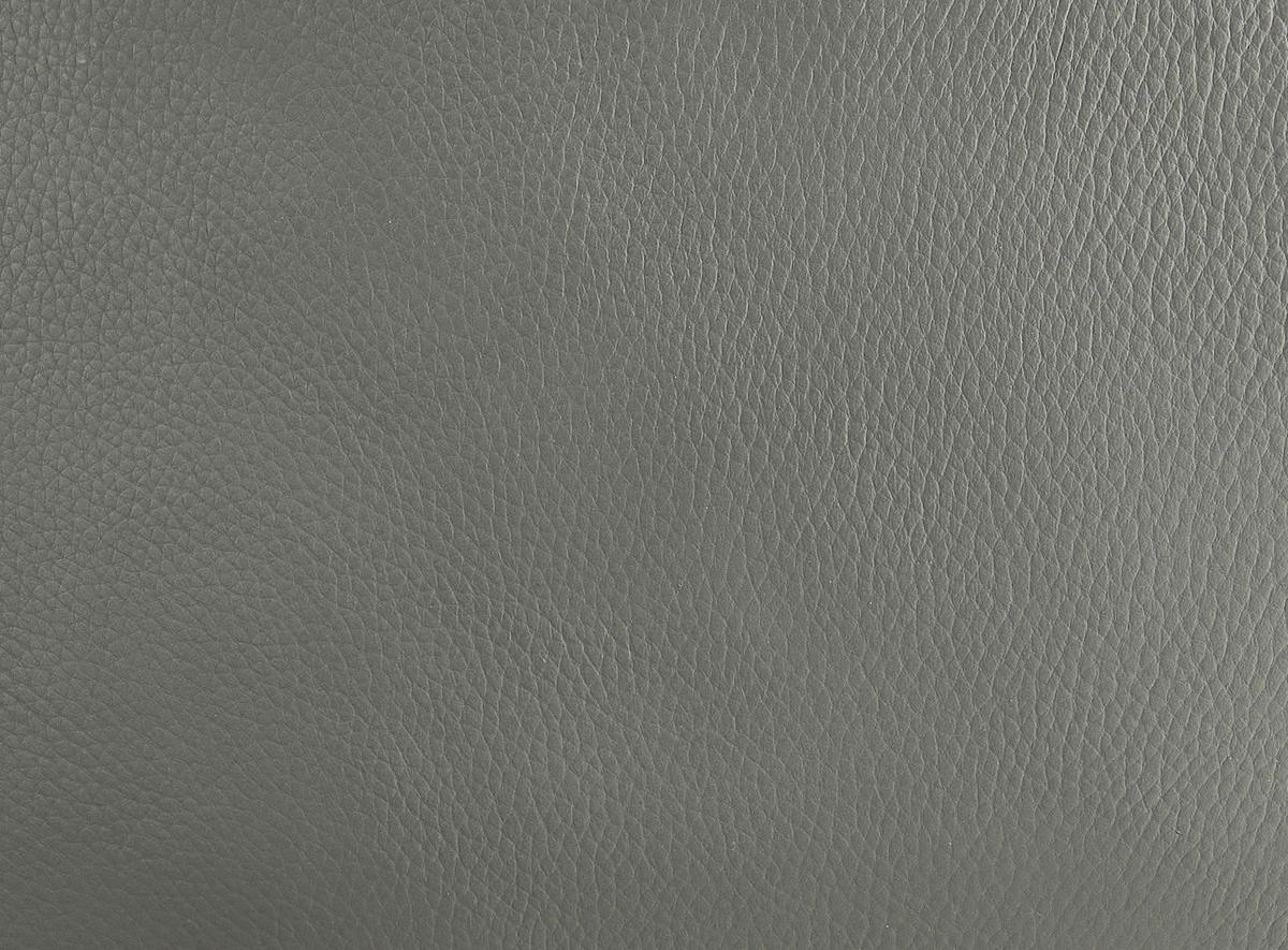 ARMLEHNSTUHL  in Aluminium, Eisen Echtleder pigmentiert  - Schwarz/Grau, Design, Leder/Metall (65/92/67,5cm) - Novel