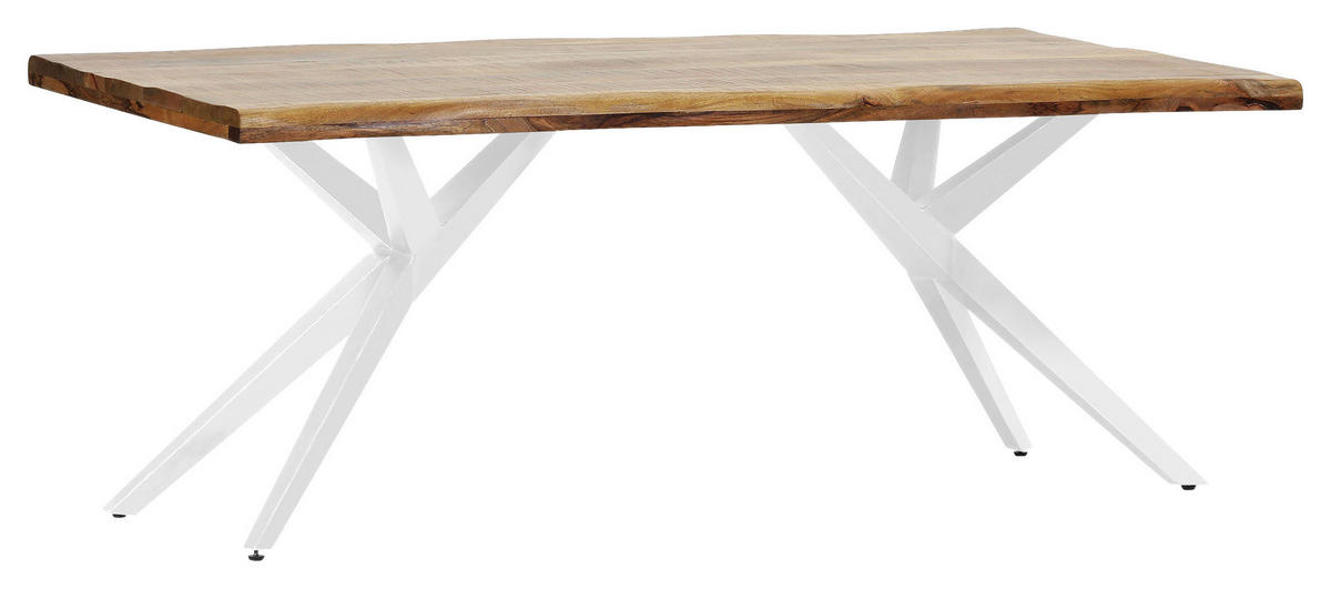 TISCHPLATTE Naturfarben   - Naturfarben, Design, Holz (200/100/5cm) - Landscape