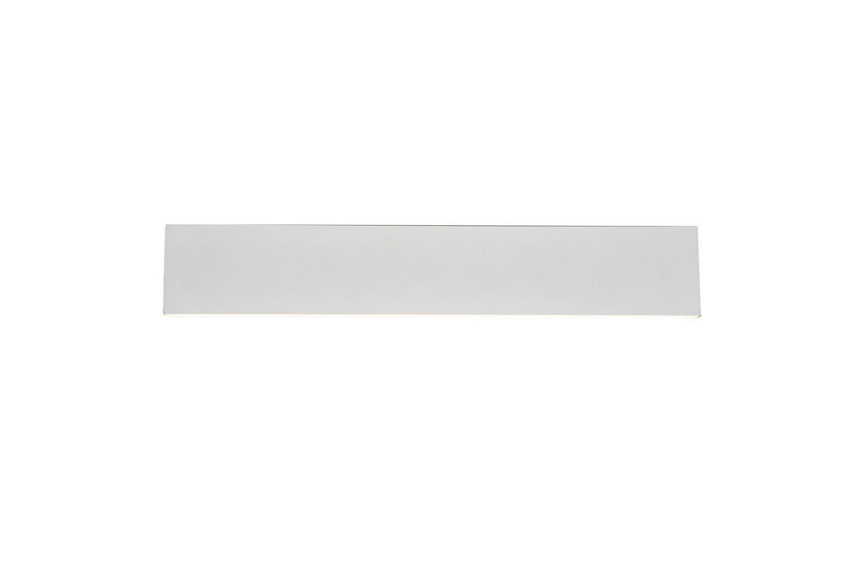 LED-WANDLEUCHTE - Weiss, Basics, Kunststoff/Metall (47/8/4,5cm)