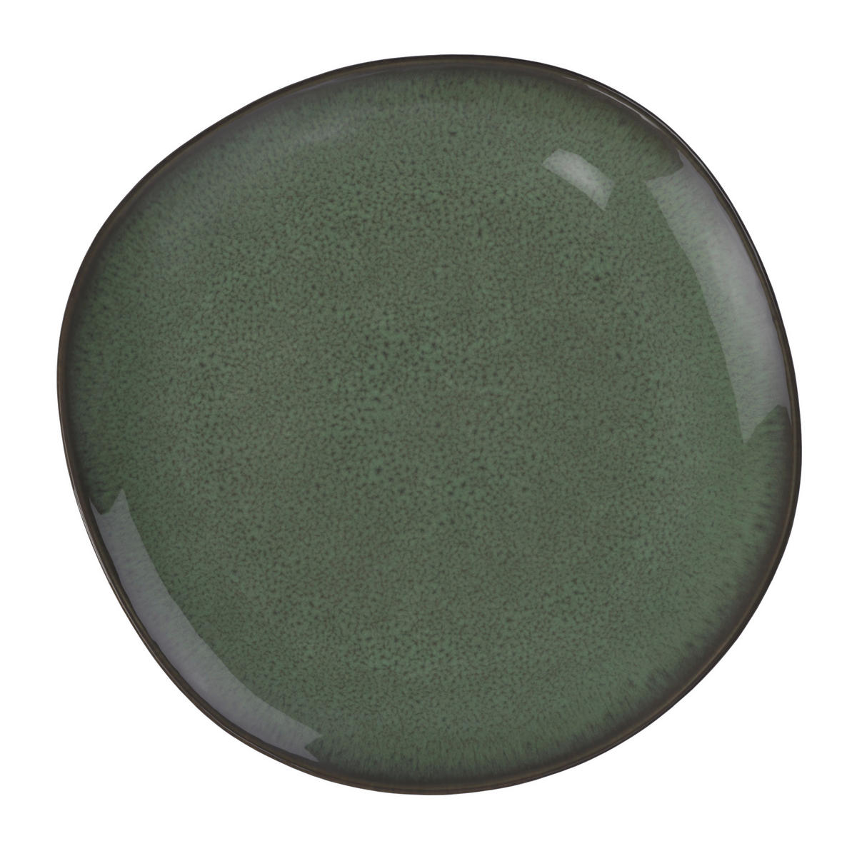 SPEISETELLER Lave vert  28 cm   - Dunkelgrün, KONVENTIONELL, Keramik (28cm) - like.Villeroy & Boch