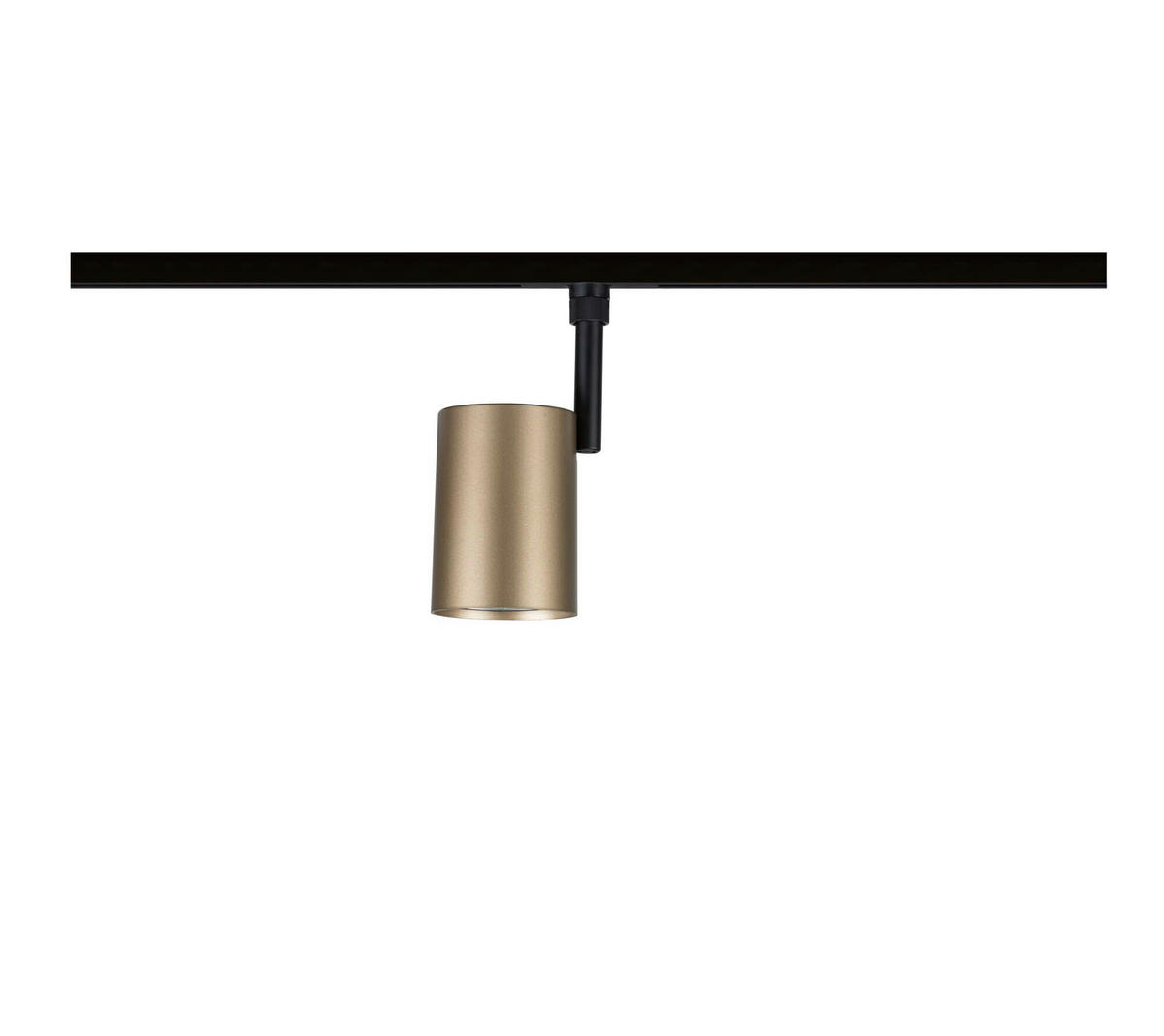 SCHIENENSYSTEM-STRAHLER URail 6,5/14,5 cm  - Schwarz, Design, Metall (6,5/14,5cm) - Paulmann