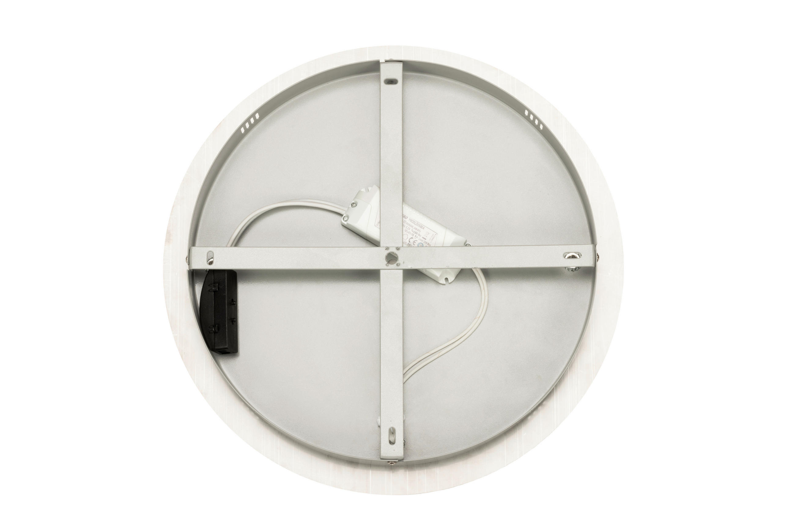 LED-DECKENLEUCHTE 20 W  40/14 cm    - Transparent, Konventionell, Glas/Metall (40/14cm) - Novel