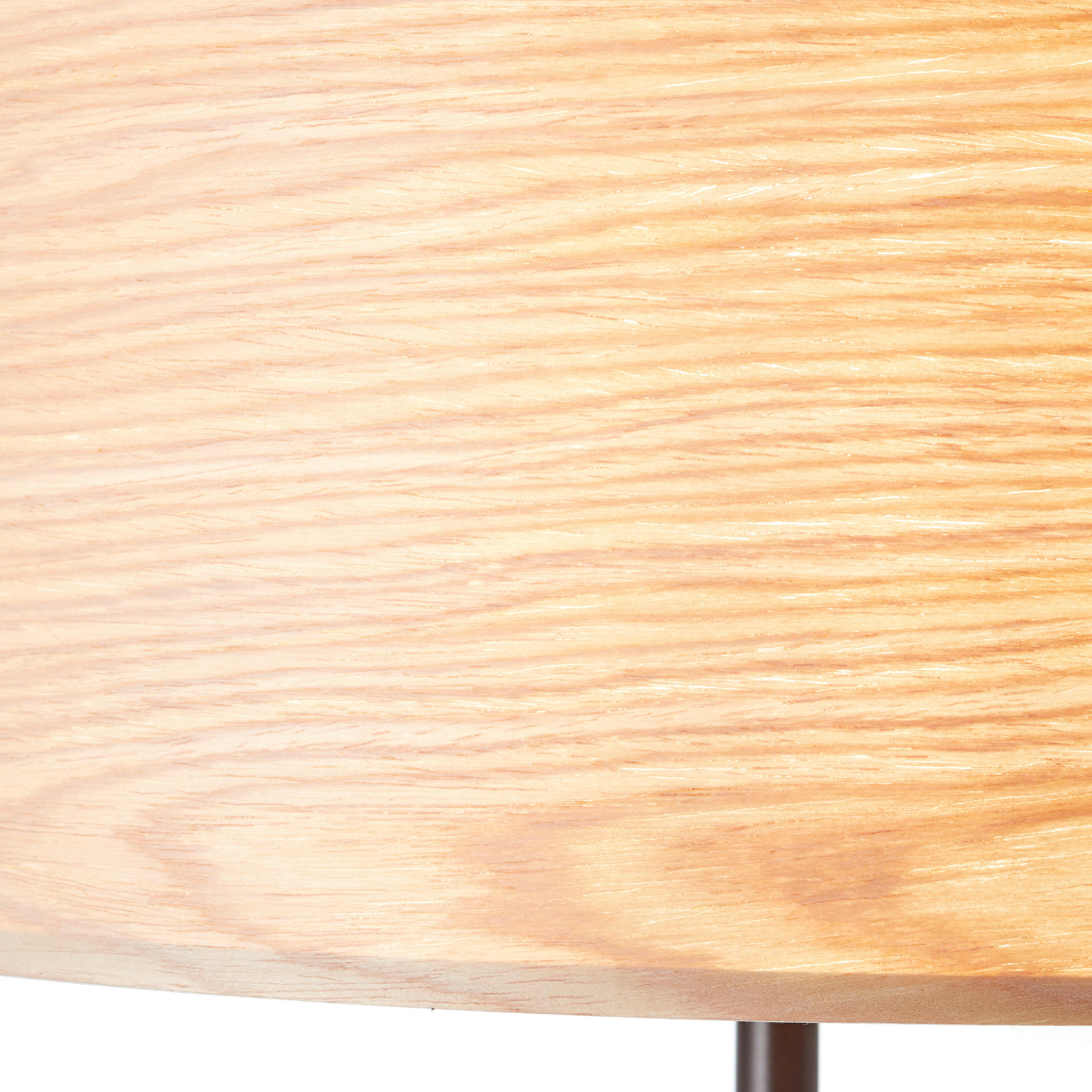 STEHLEUCHTE 38/161,5 cm   - Hellbraun/Schwarz, Natur, Holz/Metall (38/161,5cm) - Brilliant