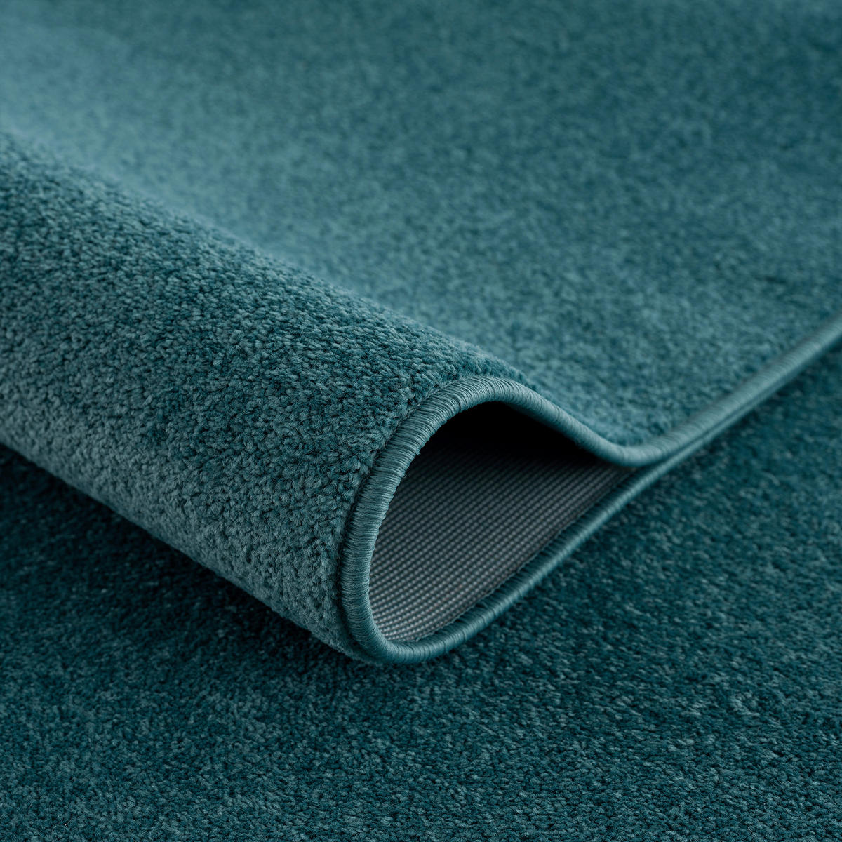 WEBTEPPICH 60/110 cm Uni Dunkelblau rechteckig  - Dunkelblau, LIFESTYLE, Kunststoff/Textil (60/110cm) - Novel