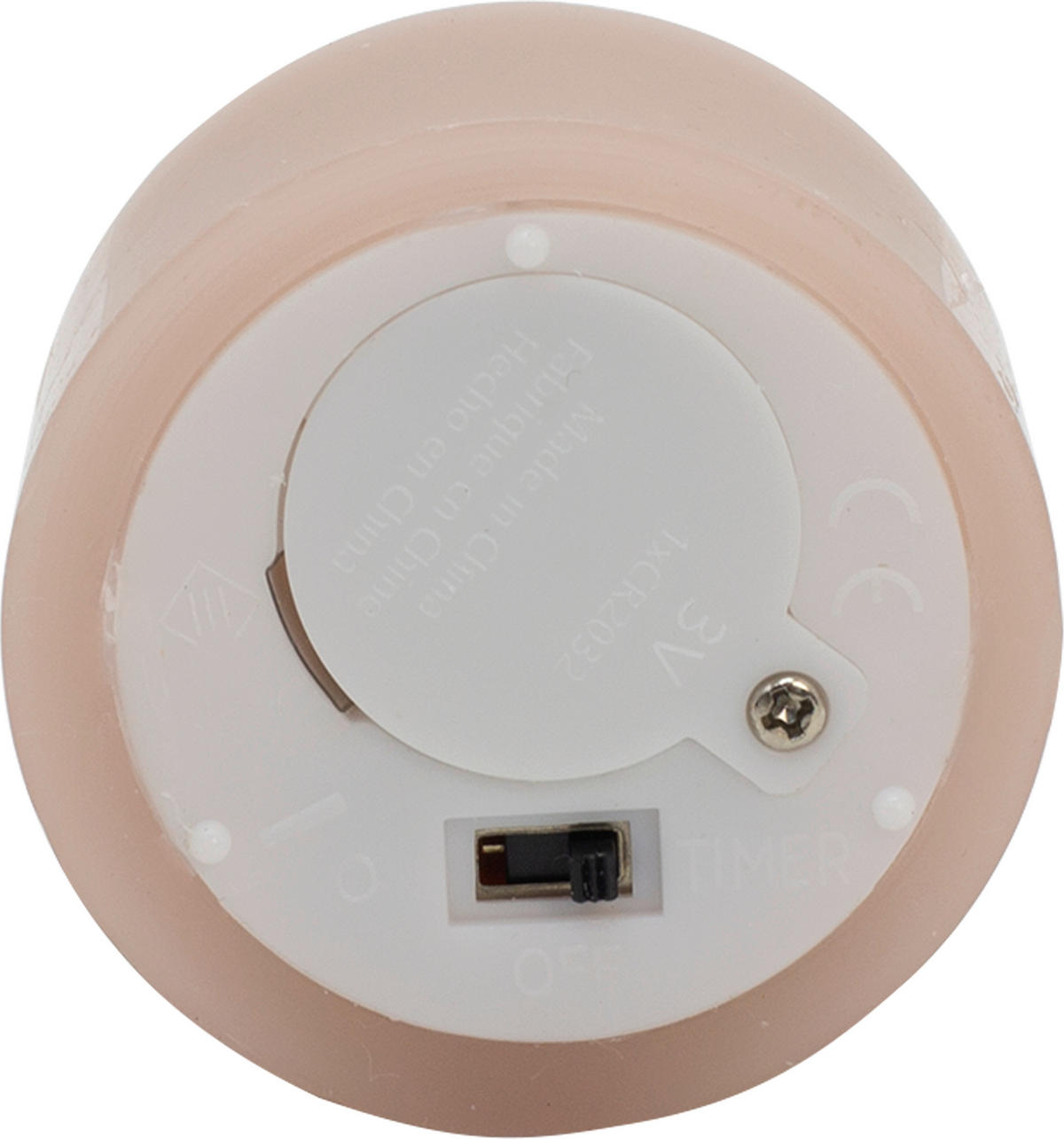 VÄRMELJUS MED LED  - ljusrosa, Lifestyle, plast/paraffin (4,5/2,5cm) - Ambia Home