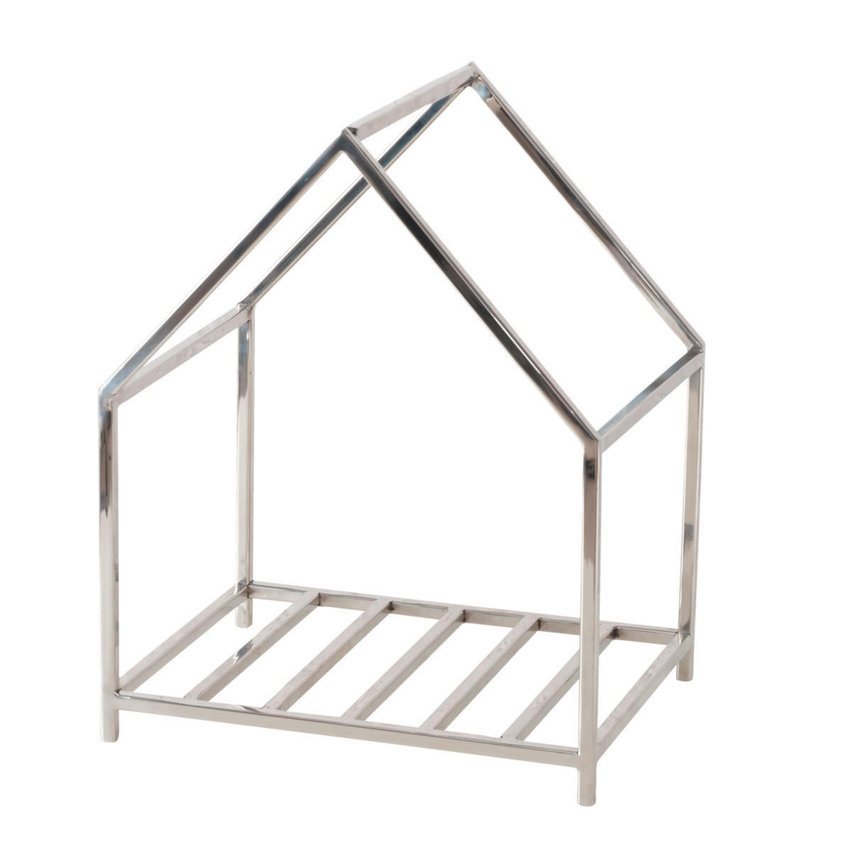 REGAL Silberfarben  - Silberfarben, Basics, Metall (40/30/49,5cm) - Boltze Home