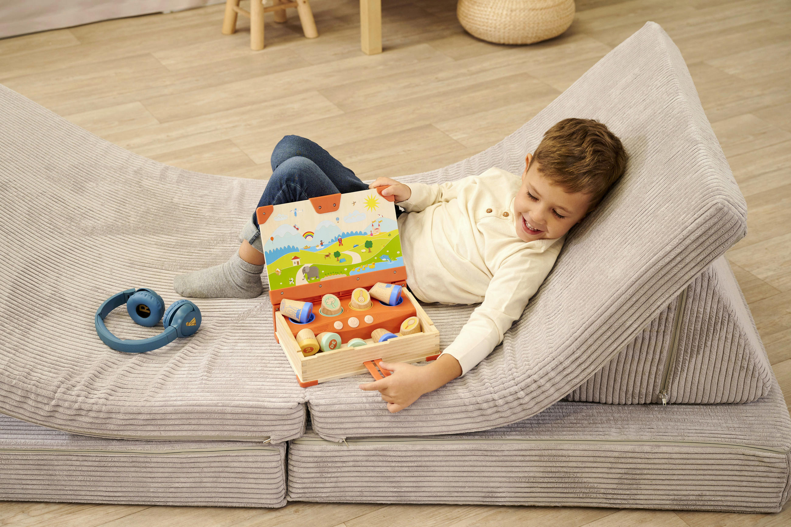 KINDERSPIELSET  - Multicolor, Basics, Holz/Kunststoff (19,50/8/25,50cm) - Eichhorn