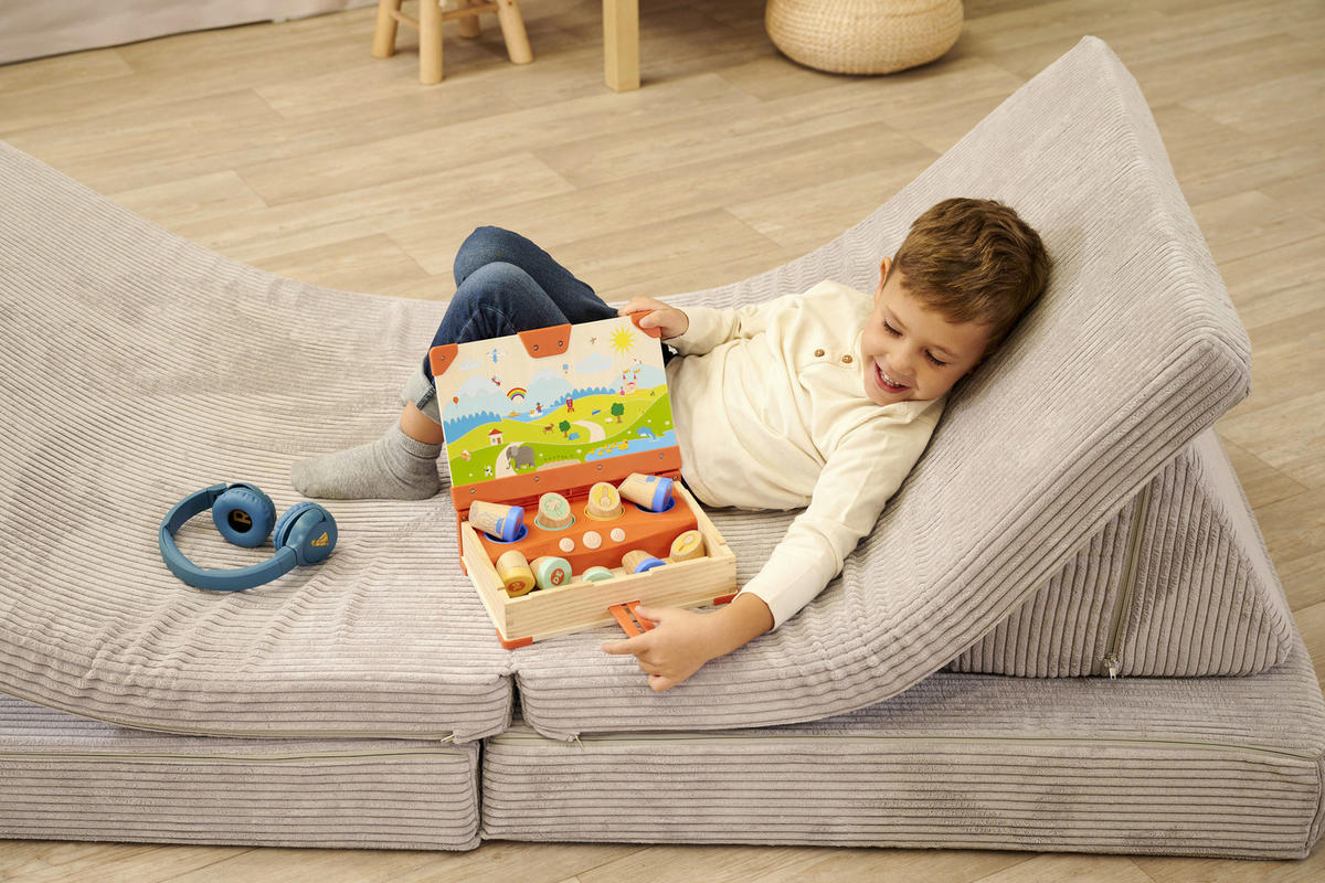 KINDERSPIELSET  - Multicolor, Basics, Holz/Kunststoff (19,50/8/25,50cm) - Eichhorn