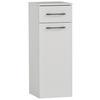 MIDISCHRANK 32,7/88,4/35,3 cm  - Anthrazit/Weiß, MODERN, Holzwerkstoff/Metall (32,7/88,4/35,3cm) - Stylife