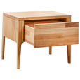 NACHTSCHRANK 51/42/40 cm Eiche furniert  - Wildeiche, Design, Holz (51/42/40cm) - Linea Natura