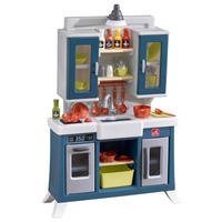 KINDERKÜCHE MODERNES LANDHAUS Modern Farmhouse  - Blau/Weiss, Basics, Kunststoff (76,2/121,9/27,9cm)