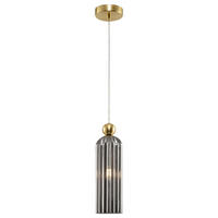 PENDELLEUCHTE 10/34,7/10 cm  - Goldfarben, Glas/Metall (10/34,7/10cm) - MAYTONI