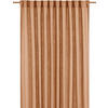 FERTIGVORHANG blickdicht  - Braun, Basics, Textil (145/260cm)